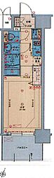 ESRISE神戸三宮山手通壱番館 1Kの間取図画像