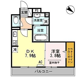 メゾンエトワール神戸中道通 2階