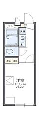 レオパレスル・コントワール5 1Kの間取図画像