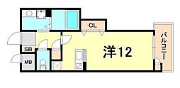プレジール三ノ宮III 7階/708