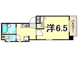 CASATM 1Kの間取図画像