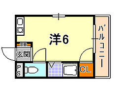 大倉山サンハイツ 2階/203