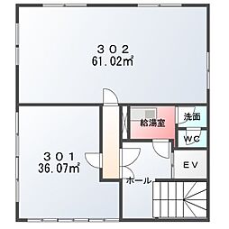 Kamikenビルの間取図画像