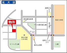 スカイヒルズやまのい 0608 ｜ 茨城県つくば市春日2丁目（賃貸マンション1K・6階・25.08㎡） その3