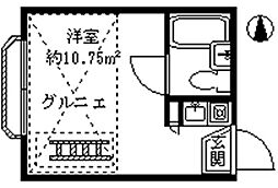 間取図画像 ワンルーム