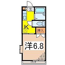 エステート・ユウ（風祭） 203 ｜ 神奈川県小田原市風祭75-3（賃貸アパート1K・2階・20.39㎡） その2