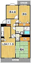 ベルヴェデーレII 102 ｜ 神奈川県小田原市国府津2073-2（賃貸マンション3LDK・1階・66.00㎡） その2