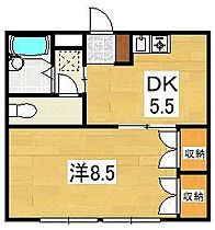 アムール白樺 203 ｜ 神奈川県小田原市久野153-16（賃貸アパート1DK・2階・32.29㎡） その2