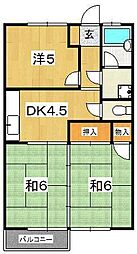 ハイツ堀口 2階/203