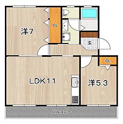 サンパレス林 2階