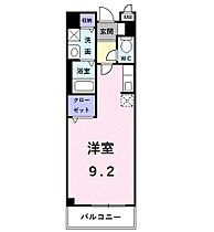 アクティブフロッグ  ｜ 大阪府堺市北区百舌鳥梅町３丁（賃貸アパート1R・2階・28.09㎡） その2