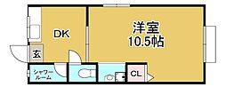 コーポ山口 2階/-