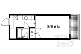 京都府京都市左京区下鴨貴船町（賃貸マンション1K・4階・16.00㎡） その2