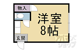 京都府京都市上京区寺之内通千本東入下る姥ケ寺之前町（賃貸アパート1R・3階・20.00㎡） その2