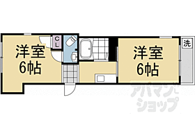 ハイツ修学院 305 ｜ 京都府京都市左京区山端滝ヶ鼻町（賃貸アパート2K・3階・28.00㎡） その2