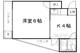 京都府京都市北区上賀茂中ノ坂町（賃貸マンション1K・1階・18.00㎡） その2