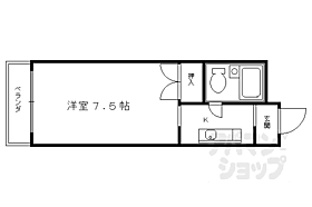 京都府京都市北区平野上柳町（賃貸マンション1K・1階・19.00㎡） その2