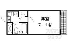 京都府京都市北区衣笠馬場町（賃貸マンション1K・5階・18.80㎡） その2