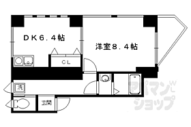 京都府京都市北区紫竹牛若町（賃貸マンション1DK・2階・36.51㎡） その2