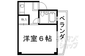 京都府京都市北区出雲路松ノ下町（賃貸アパート1K・3階・16.43㎡） その2