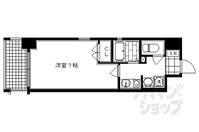 京都府京都市上京区河原町通丸太町下る伊勢屋町（賃貸マンション1K・6階・21.70㎡） その2