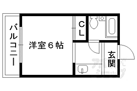 京都府京都市北区西賀茂角社町（賃貸マンション1K・2階・17.00㎡） その2