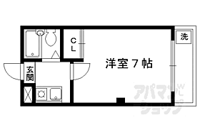 京都府京都市北区衣笠馬場町（賃貸マンション1K・4階・18.42㎡） その2