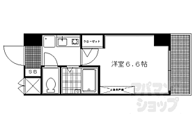 京都府京都市上京区一条通御前通西入3丁目西町（賃貸マンション1K・3階・20.30㎡） その2