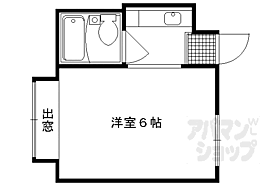 メゾン奥山（北白川女子学生会館） 107 ｜ 京都府京都市左京区北白川平井町（賃貸マンション1K・1階・17.00㎡） その2