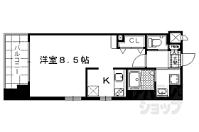 京都府京都市東山区三条大橋東入4丁目七軒町（賃貸マンション1K・3階・27.70㎡） その2