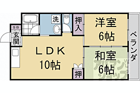 第二高原マンション 302 ｜ 京都府京都市左京区田中西高原町（賃貸マンション2LDK・3階・50.00㎡） その2