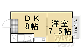 京都府京都市北区平野桜木町（賃貸マンション1LDK・3階・26.06㎡） その2