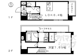 京都府京都市中京区三条通神泉苑西入ル今新在家西町（賃貸マンション1LDK・7階・49.88㎡） その2