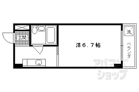 京都府京都市東山区泉涌寺雀ケ森町（賃貸マンション1K・3階・18.90㎡） その2