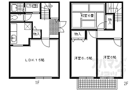 フラット28 A ｜ 京都府京都市左京区下鴨中川原町（賃貸アパート3LDK・1階・81.84㎡） その2