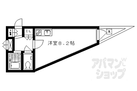 サンプラザ三越 301 ｜ 京都府京都市左京区田中関田町（賃貸マンション1R・3階・19.00㎡） その2