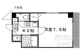 リヴィエール鴨東 401 ｜ 京都府京都市左京区田中上柳町（賃貸マンション1K・4階・21.00㎡） その2