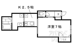 アトニール　アイ 103 ｜ 京都府京都市左京区下鴨芝本町（賃貸アパート1K・1階・25.77㎡） その2