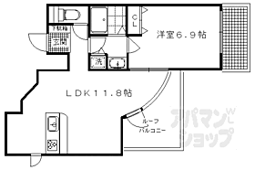 プレサンス京大東 507 ｜ 京都府京都市左京区浄土寺西田町（賃貸マンション1LDK・5階・42.59㎡） その2