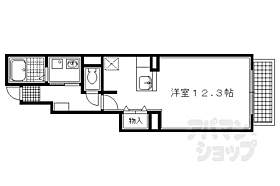 エバーグリーン　Ｂ 102 ｜ 京都府京都市左京区上高野奥小森町（賃貸アパート1R・1階・32.90㎡） その2