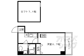 京都府京都市東山区博多町（賃貸マンション1K・4階・38.30㎡） その2