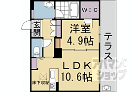 京都府京都市北区上賀茂榊田町（賃貸アパート1LDK・1階・41.56㎡） その2