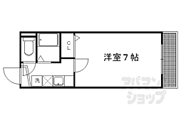 京福電気鉄道北野線 北野白梅町駅 徒歩15分 1階/-