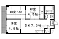 シャトー高野4階8.1万円