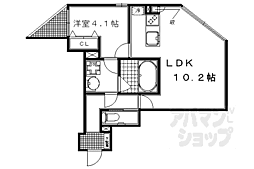 ブランネージュ銀閣寺道 4階