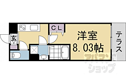 ヴィラ京大北III 1階/101