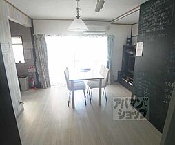 京福電気鉄道北野線 北野白梅町駅 徒歩8分の賃貸アパート 2階ワンルームのリビング/ダイニング