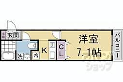 クレール北白川 3階