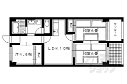 カストルム洛北 3階