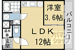 百万遍ハイツ 4階